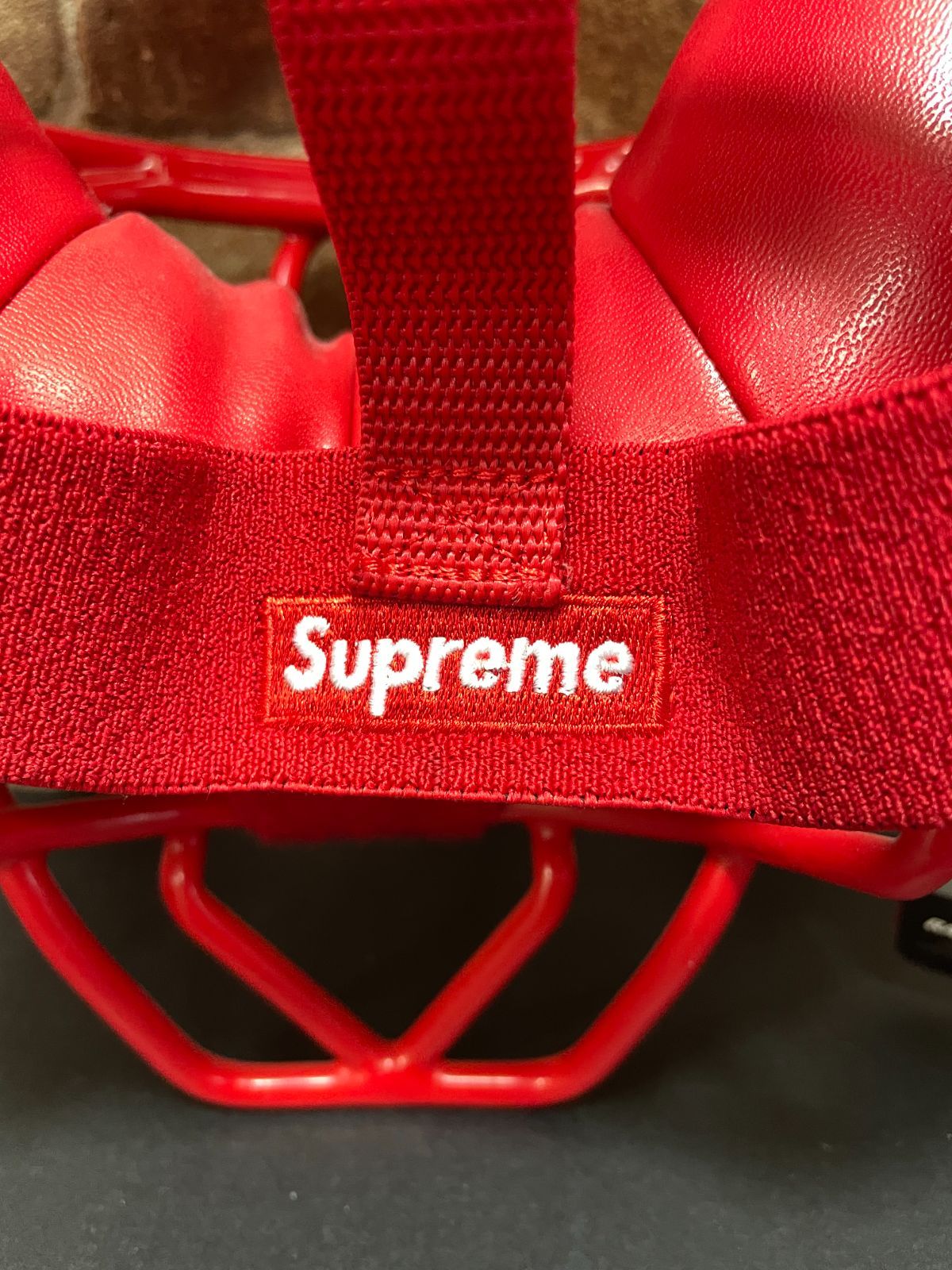 シュプリーム ローリングス キャッチャー マスク レッド A0100 Supreme - シュプリーム supreme キャッチャーマスク 捕手