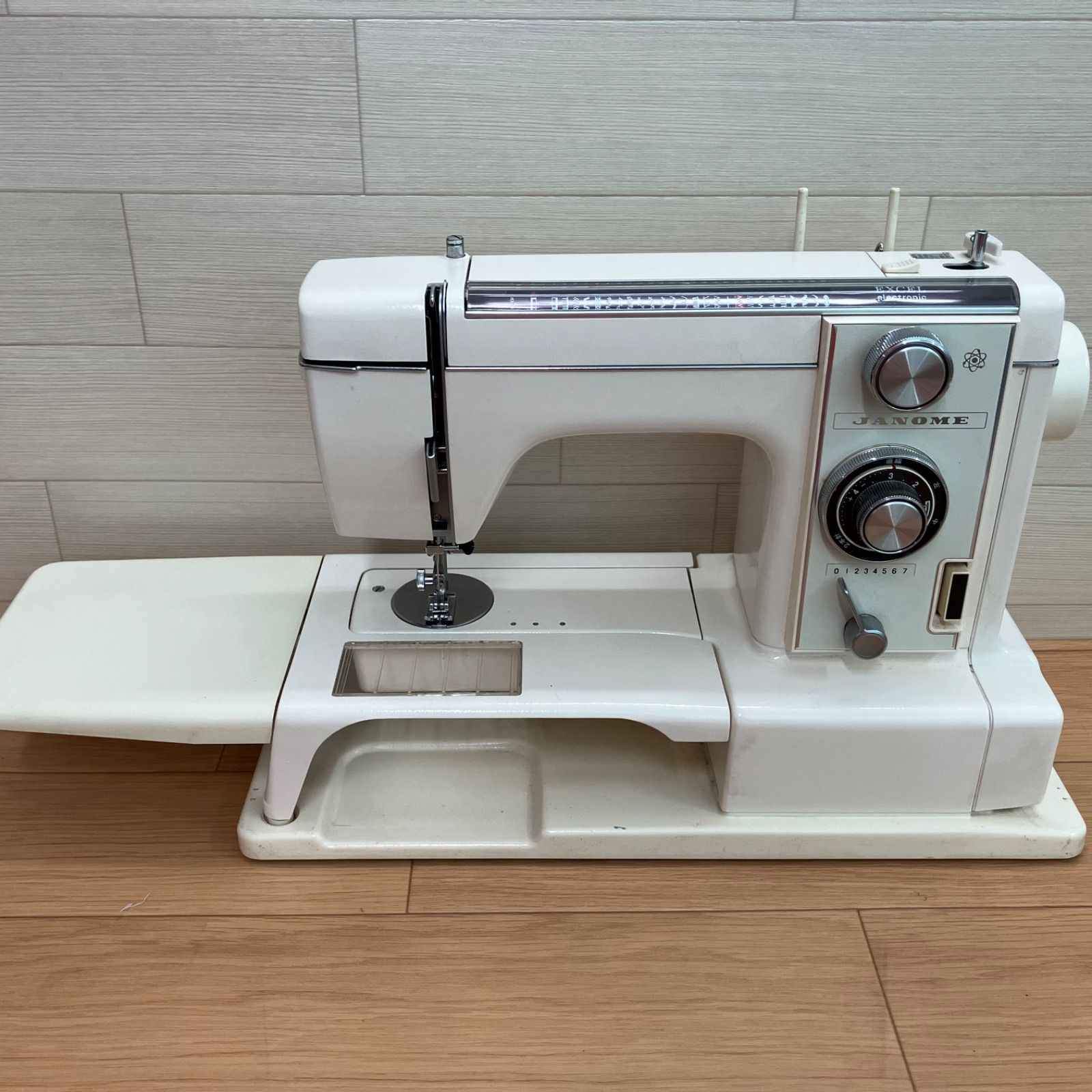 ジャノメ JANOME ミシン MODEL-815 レトロミシン EXCEL フット