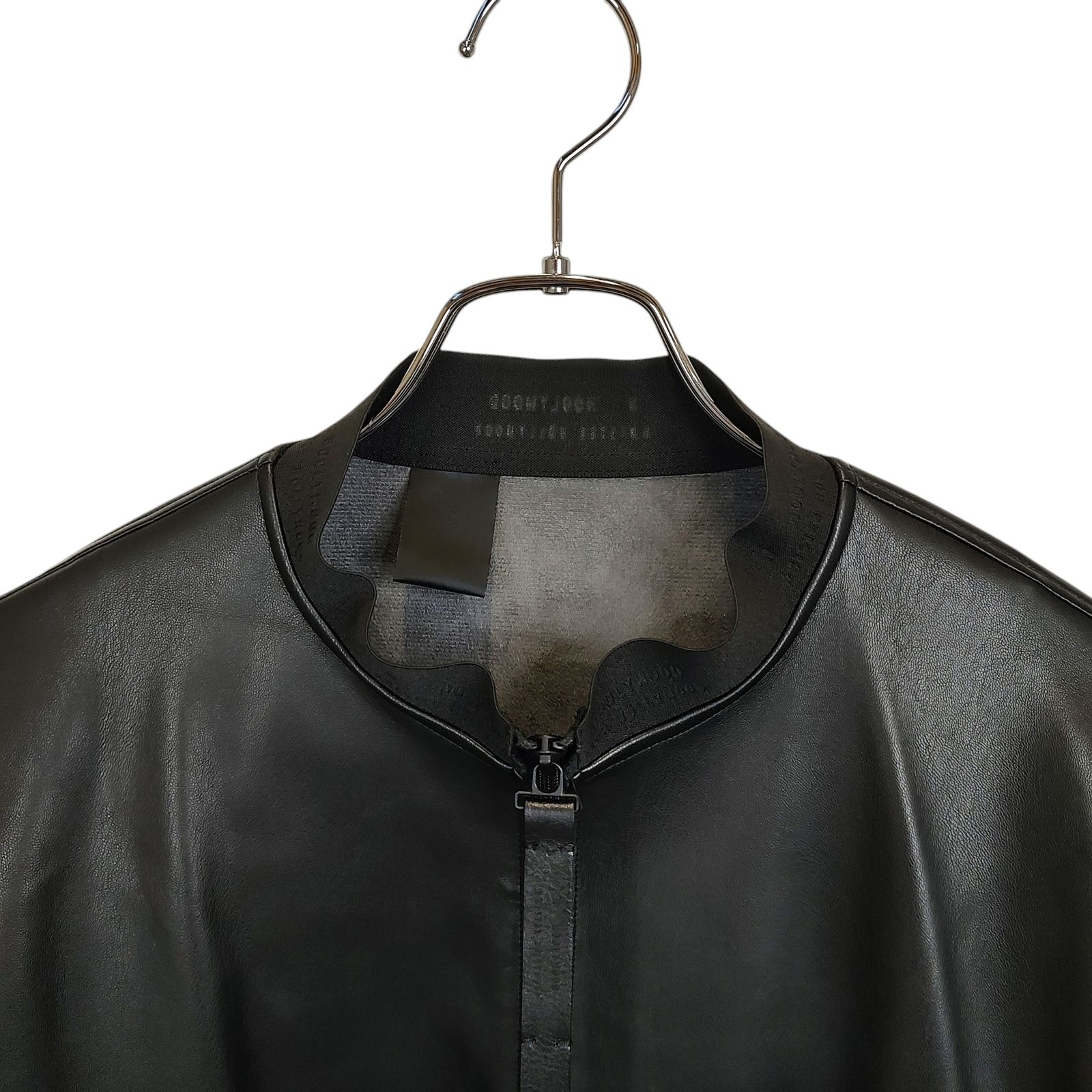 N.HOOLYWOOD エヌハリウッド 22AW BOMBER JACKET フェイク レザー 