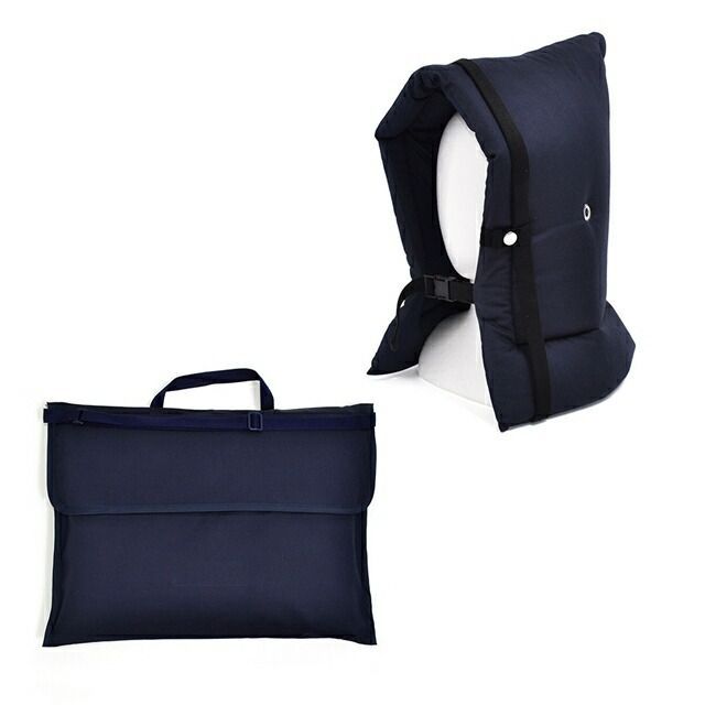 COLORFUL CANDY STYLE 新品  入園入学シリーズ 防災頭巾 カバー2点セット ディープネイビー 小学校