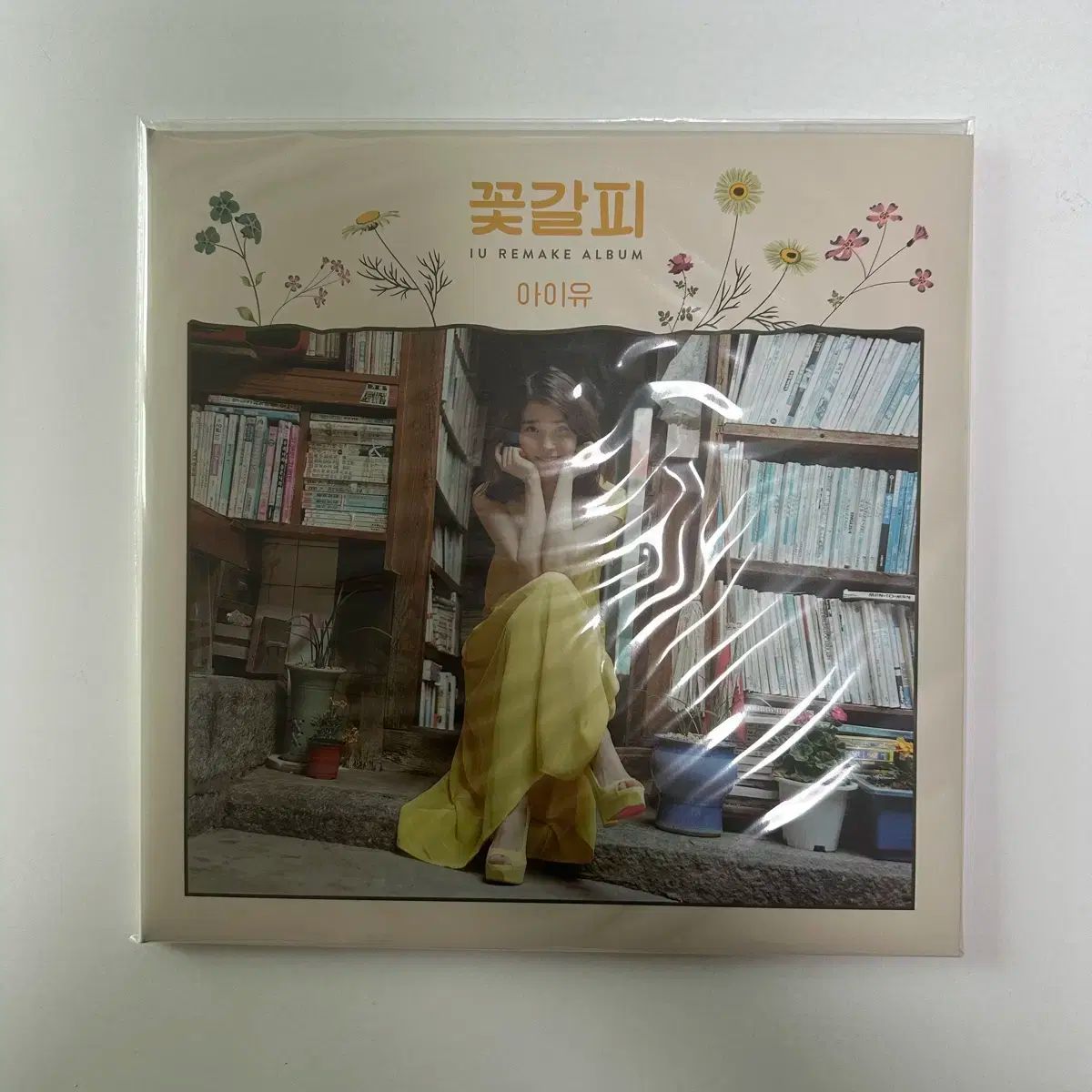 IU アイユ 花しおり LP イダムバージョン
