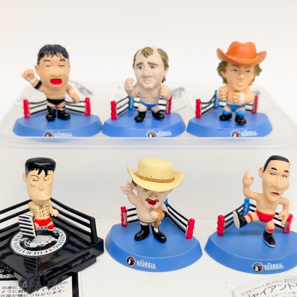 当時物　激レア　フィギュア　プロレス プロレスフィギュア 昭和レトロ ジョージア 当時物 テリーとドリー