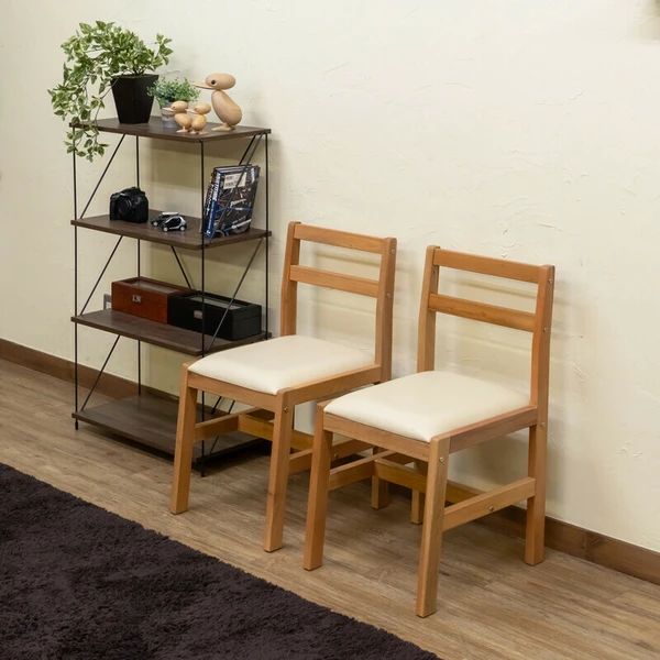 ダイニングチェア 2脚セット シンプル MARWIL-DEMENAGEMENTS_CH