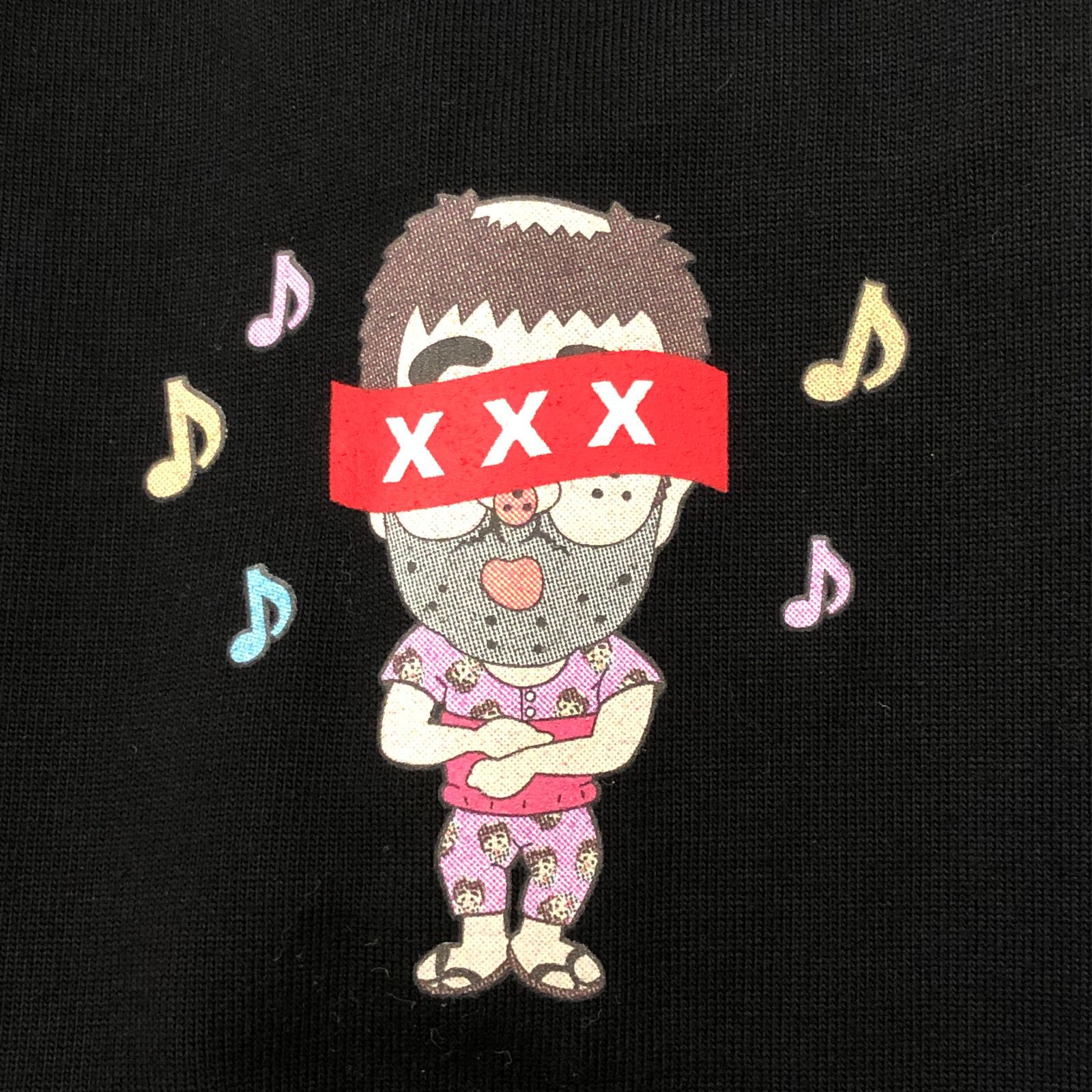 GOD SELECTION XXX 志村けん　変なおじさんロンT 志村けん x GOD SELECTION XXX 変なおじさん ロンT Tシャツ