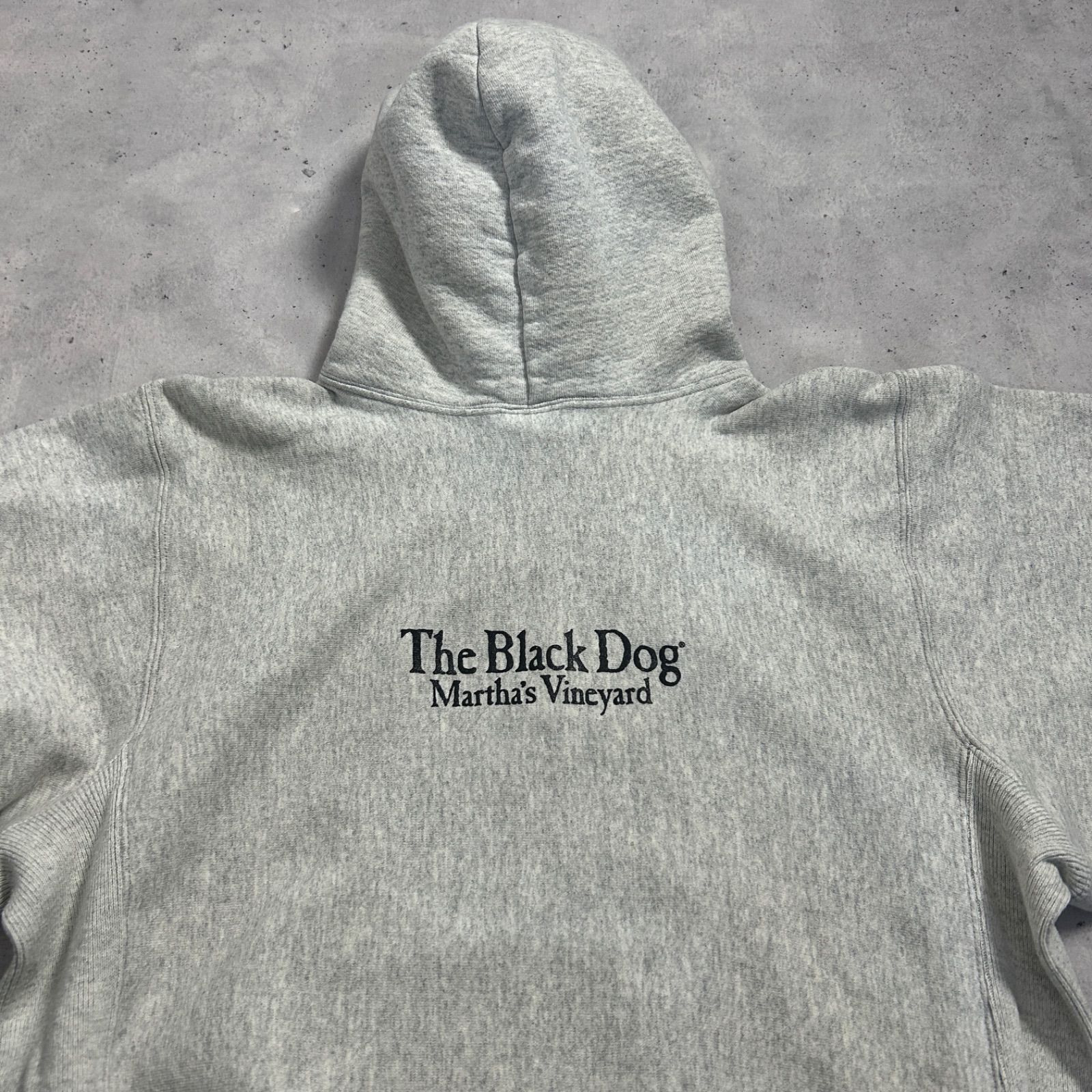 90s The Black Dog ブラックドッグ USA製 スウェットパーカー 