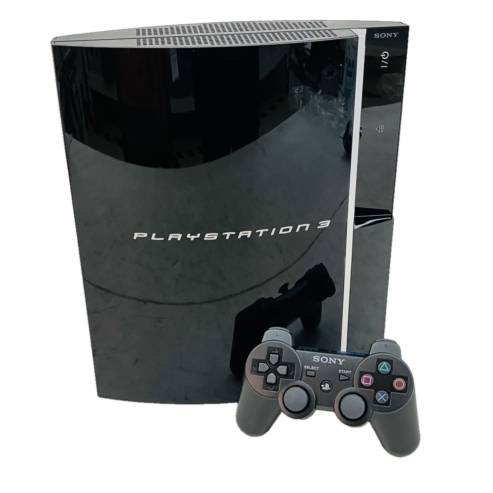 SONY CECHL00 PlayStation3 80GB 初期型 クリアブラック ゲーム機 ソニー プレステ 開封 ♥ C10536872