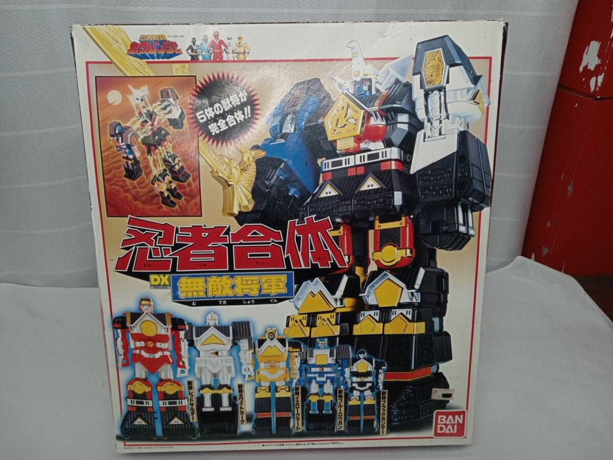 ジャンク 忍者合体 DX無敵将軍 忍者戦隊カクレンジャｰ