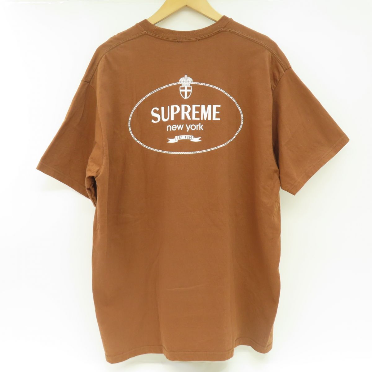 Supreme Crest Tee ブラウン XLサイズ Tシャツ Supreme Crest Tee ブラウン XLサイズ Tシャツ