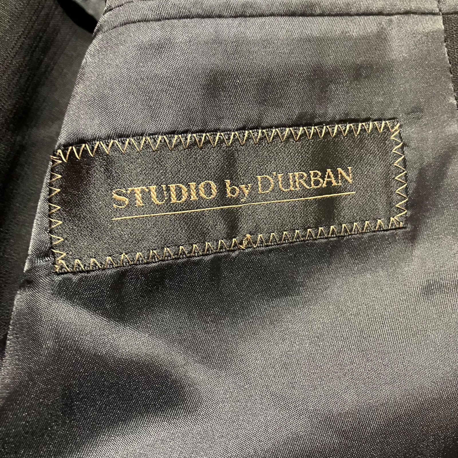 🧳STUDIO by D'URBAN（スタジオ バイ ダーバン） 古着 B メンズ スーツ セットアップ 紺色 日本製 AB5 YM32 - メルカリ