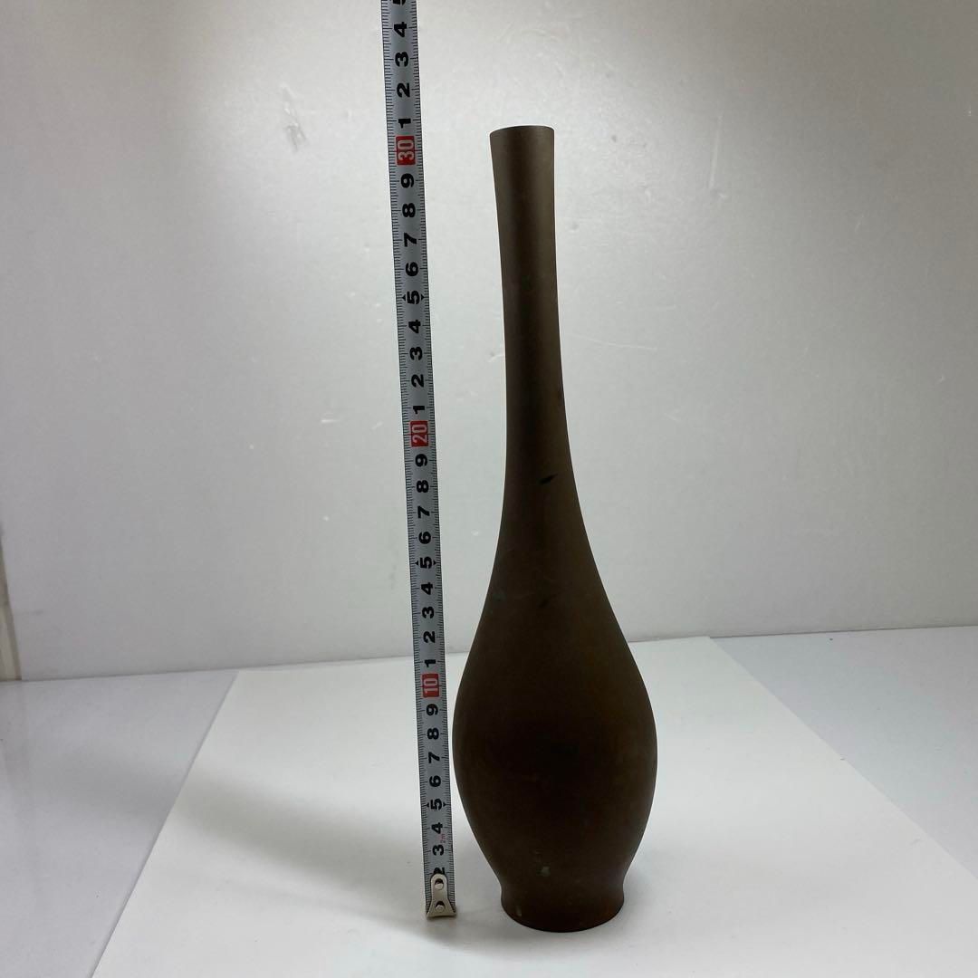 平安蔵六 銅花生 共箱 高さ31㎝ 681g 東な6-1217 NEXPOTALLINN_EU