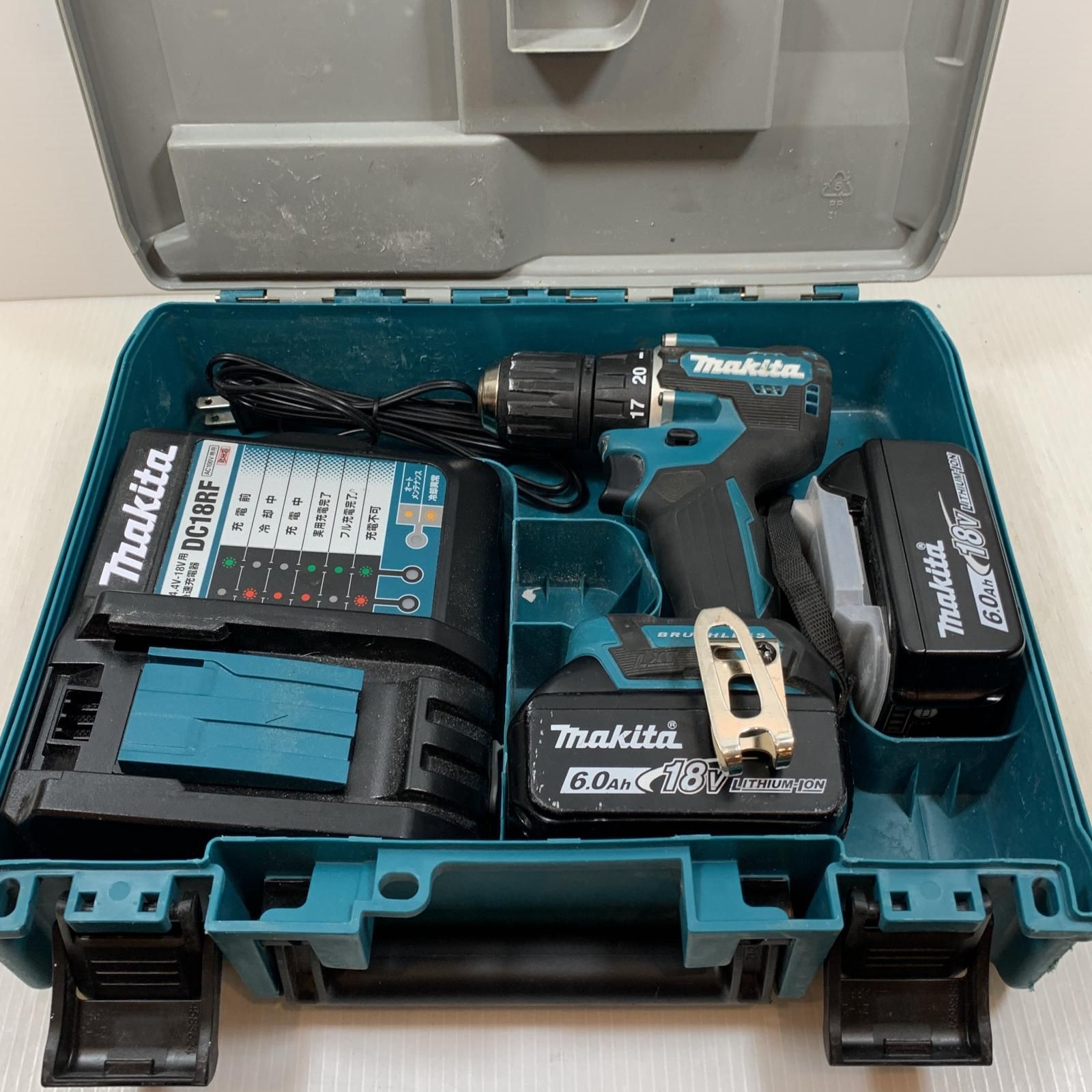κκMAKITA マキタ 締め付け工具 ドライバドリル コードレス式 0392699Y DF487D ブルー