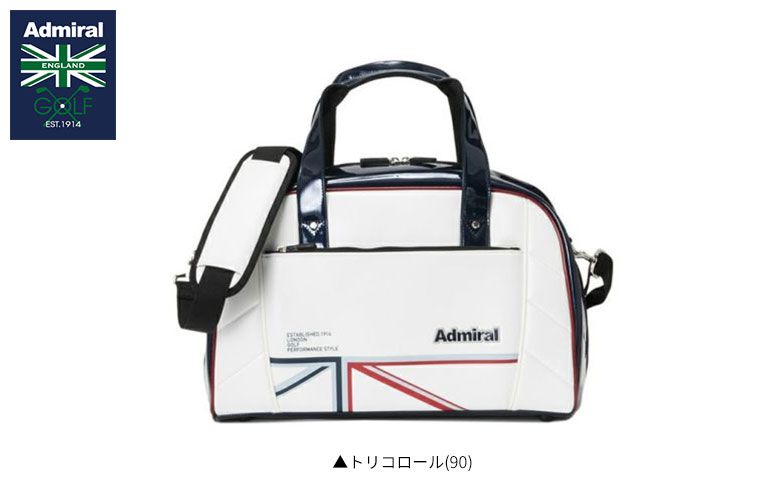 HONMA ホンマゴルフ 2WAY ボストンバッグ ホワイト系