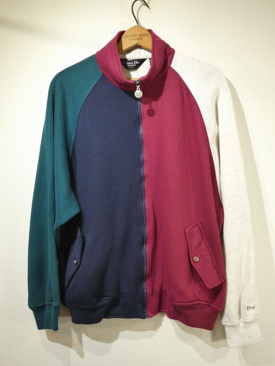 80s-90s Christian Dior ジャケット　ディオールヴィンテージ 80's~90's Christian Dior MONSIEUR Nylon Jacket SIZE L 80年代