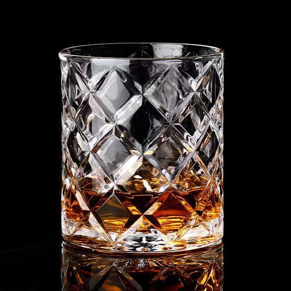 ウイスキーグラス ロックグラス ブランデーグラス ウイスキー　クリア グラス クリスタルグラス コップ ビアグラス ショットグラス　350ml　 ２個セット