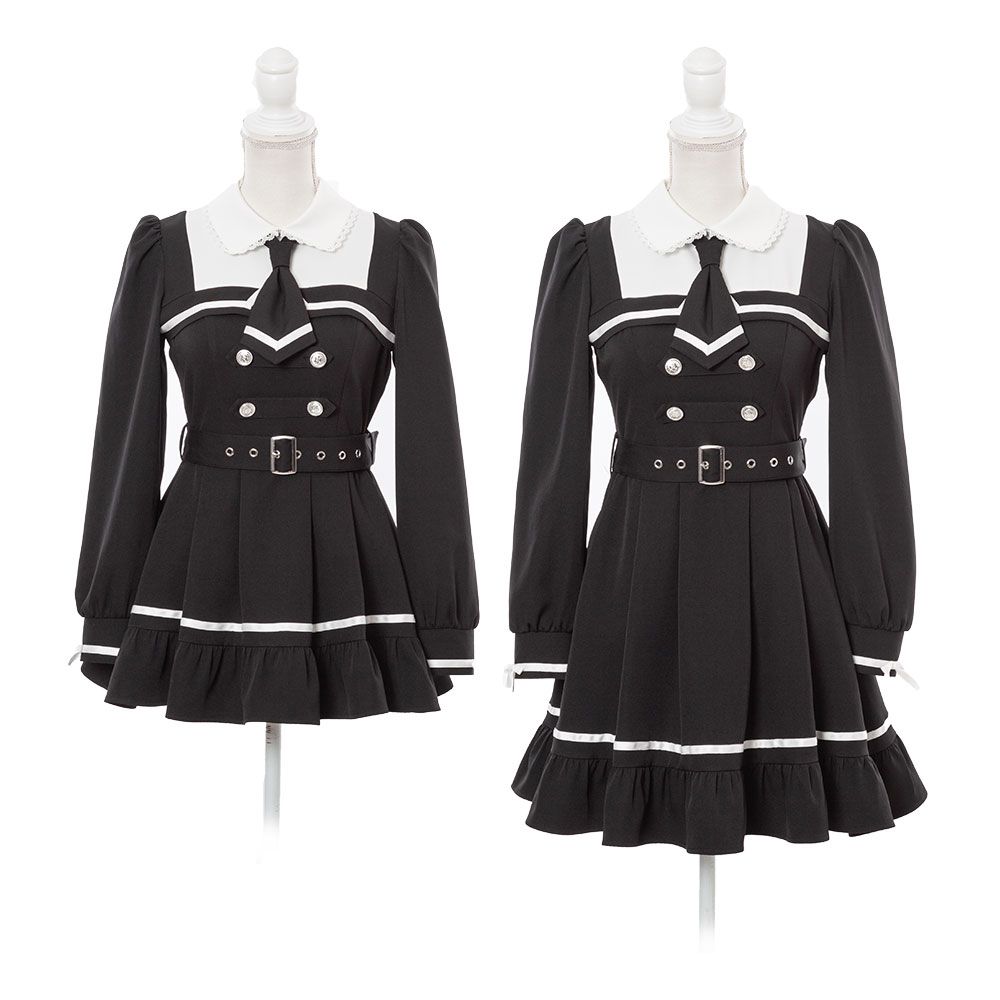 夢展望公式 [新品未使用] 探偵ネクタイワンピース [チュニック