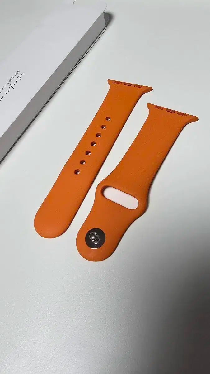 【新品未使用品】HERMES オレンジ ストラップ 中古・古着通販】HERMES (エルメス) セリエ ネックストラップ