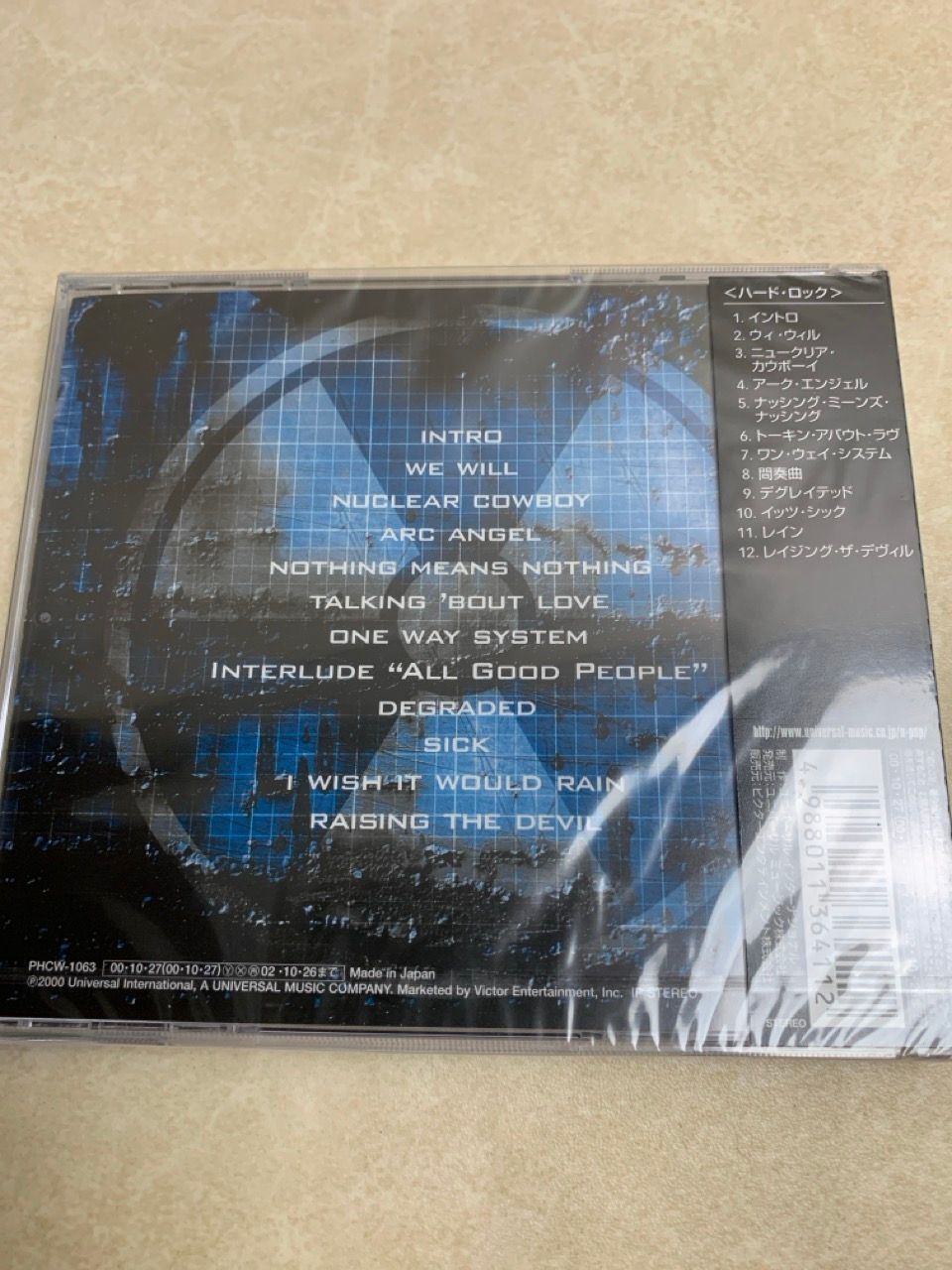 CD 未開封 John Sykes ジョン・サイクス NUCLEAR COWBOY ニュー