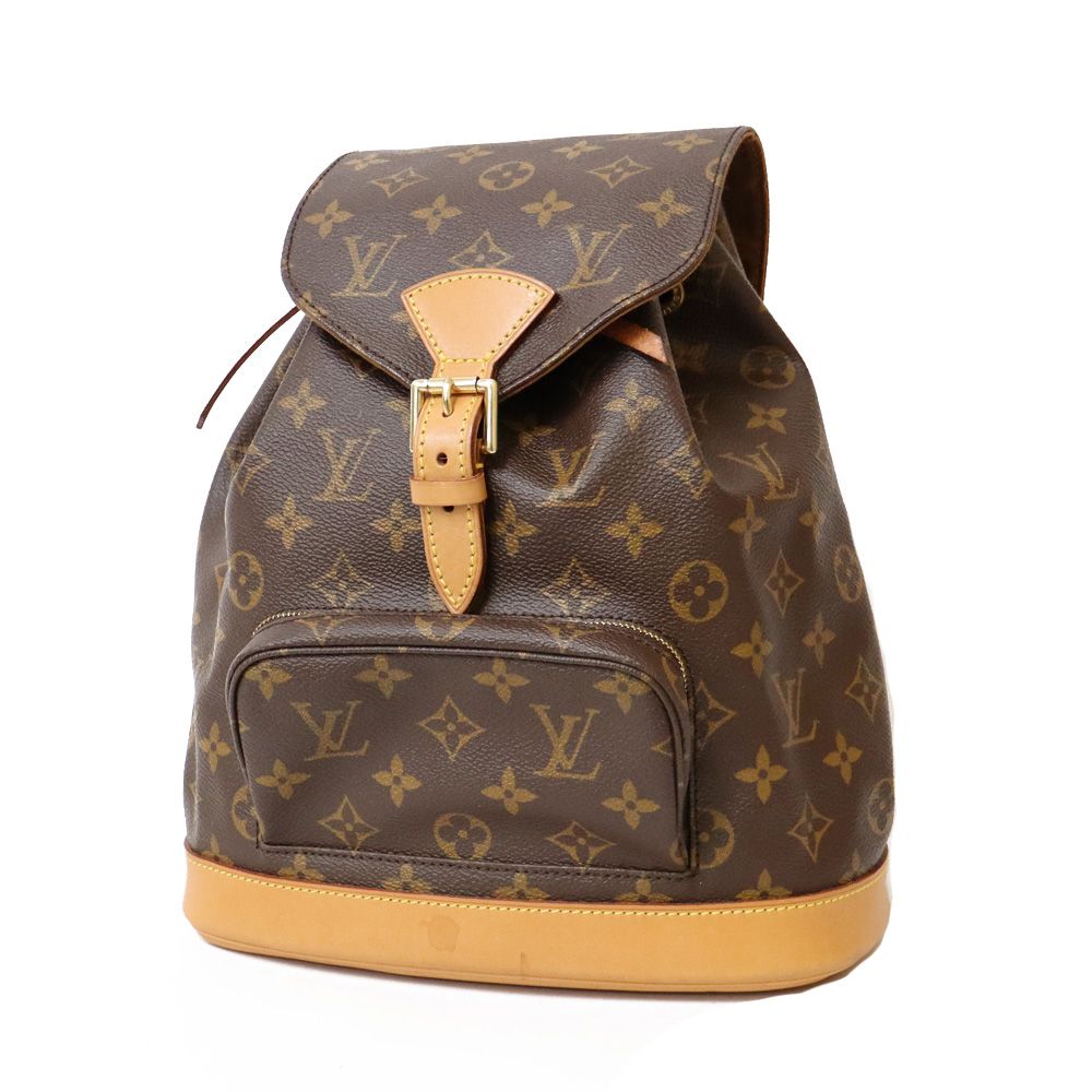 LOUIS VUITTON ルイヴィトン リュック・デイパック 1997年 プレオウンド エピ モンスリMM レッド ゴールド金具 美品  55952