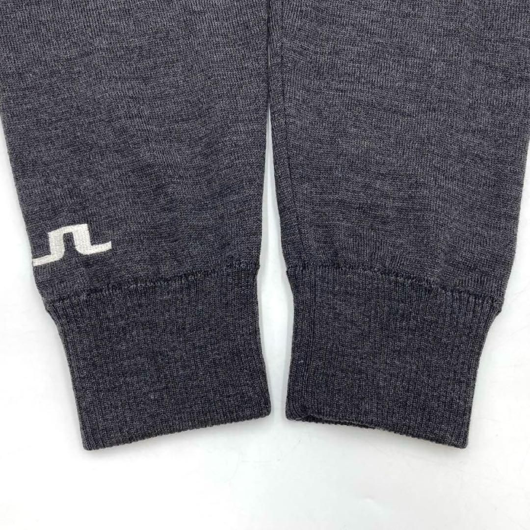 ⭐️美品⭐️ジェイリンドバーグ ゴルフ セーター メンズ XL グレー ジップ ⭐️美品⭐️J.LINDEBERG ジェイリンドバーグ ゴルフ セーター
