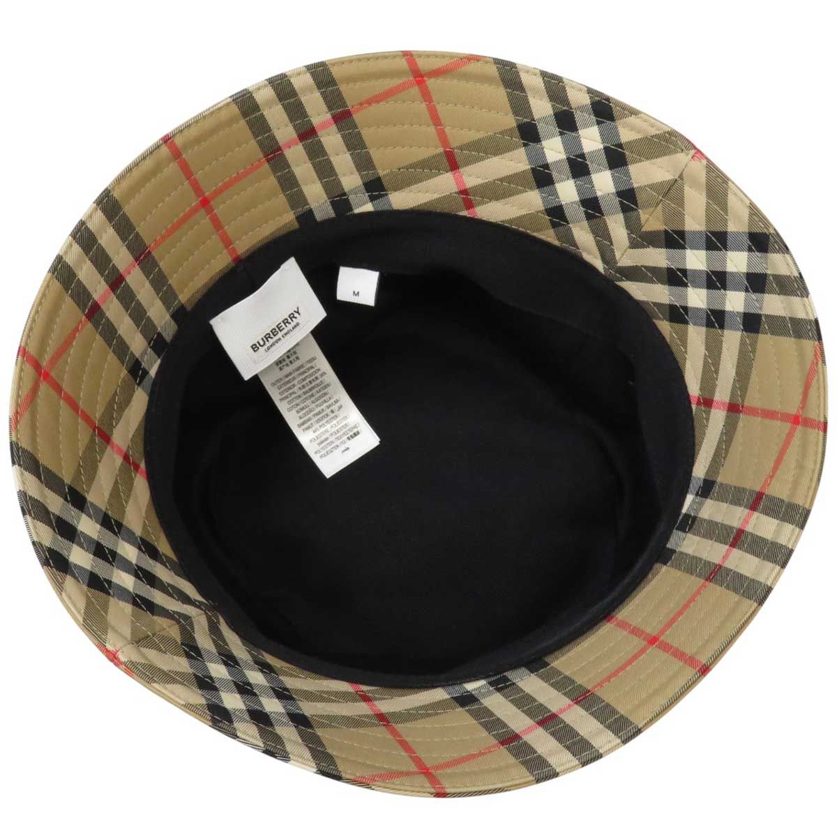 バーバリー ノバチェック バケットハット 8026927 ユニセックス