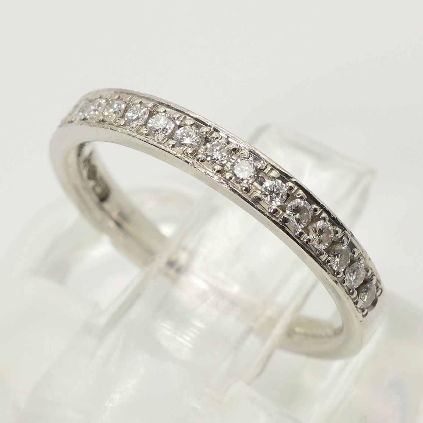 ポンテヴェキオ ダイヤ 0.18ct ピュアプラチナ リング/24-4359