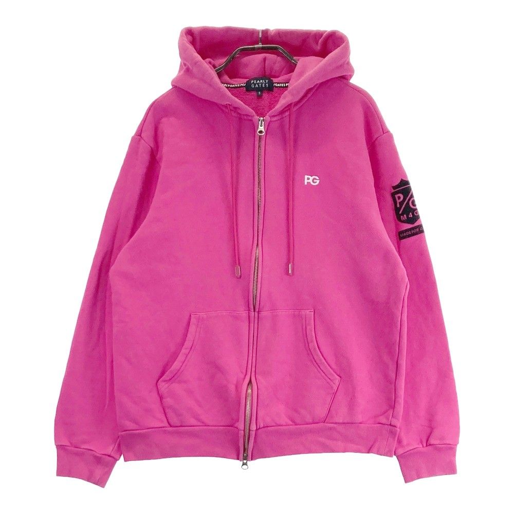 サイズ：5 PEARLY GATES パーリーゲイツ 長袖 ジップパーカー