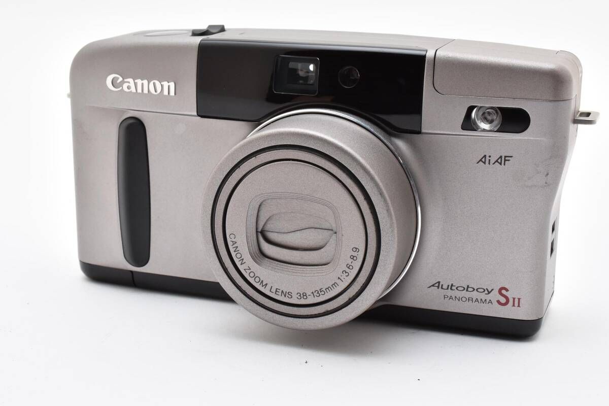 【動作美品】Canon Autoboy S2 38-135mm カメラ　804 ☆極上品☆ キャノン CANON Autoboy SII PANORAMA 38-135mm F3.6