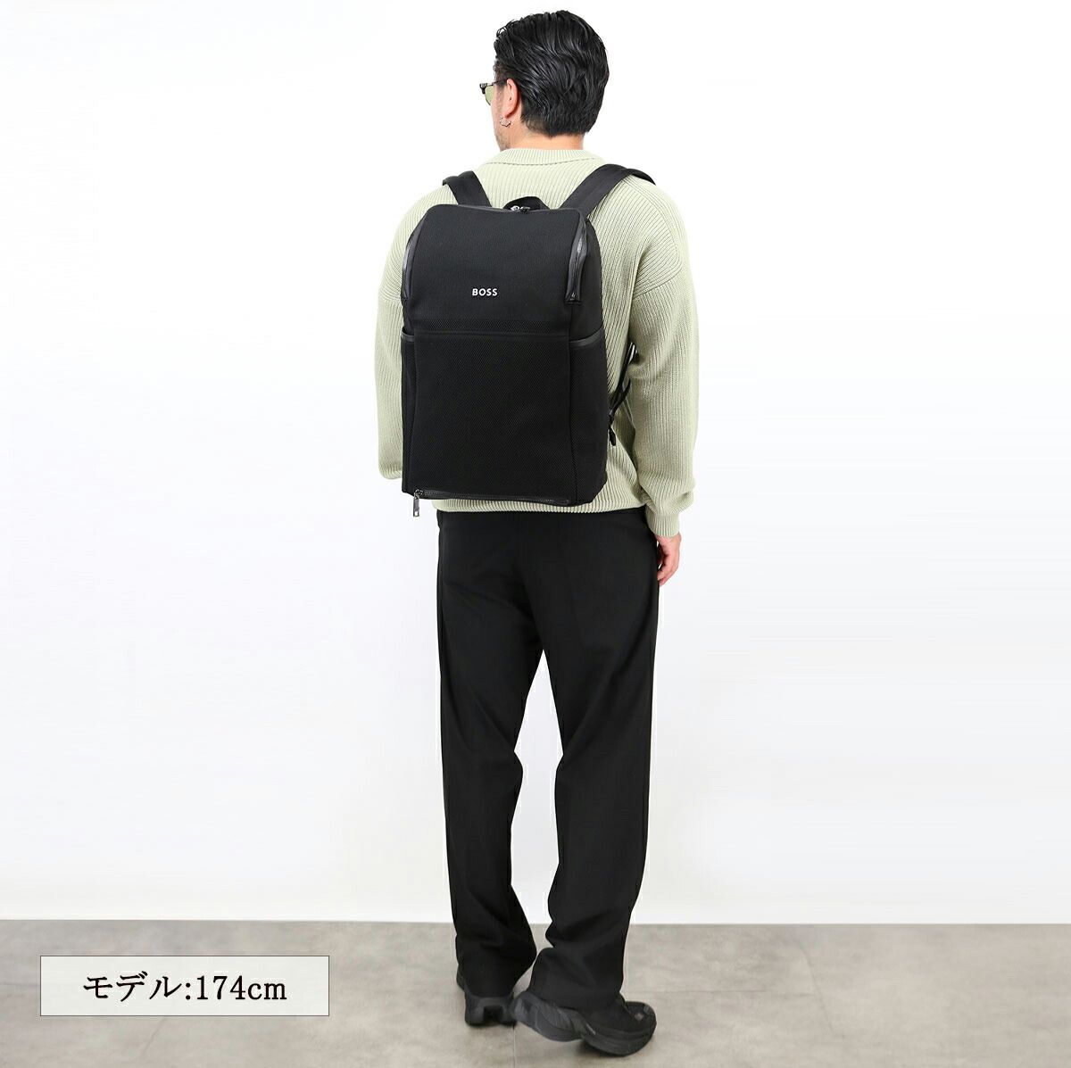 HUGO BOSS ヒューゴ ボス BOSSコレクション メンズ バックパック 50548311 Catch_EVO K_Backpack リュック ロゴ A4収納 旅行 通勤 通学 スポーツ ブランド