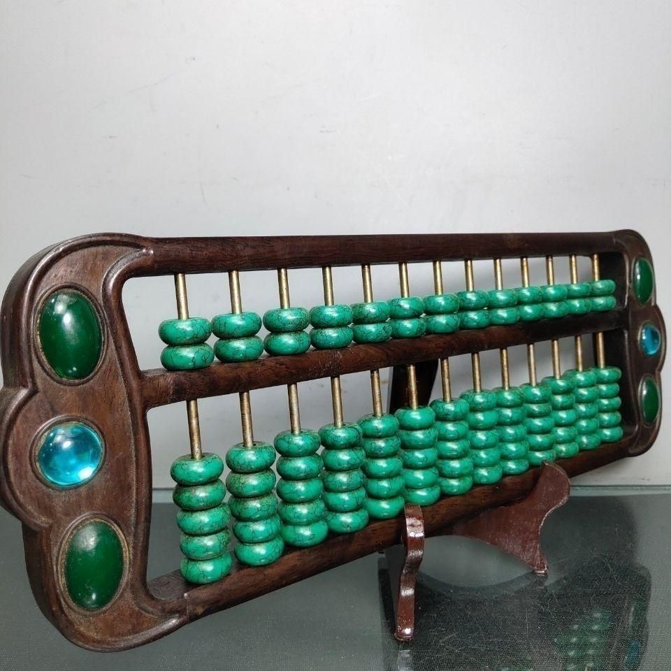 銅器 子玉そろばん 書道具 文房具 工芸品 美術品 置物