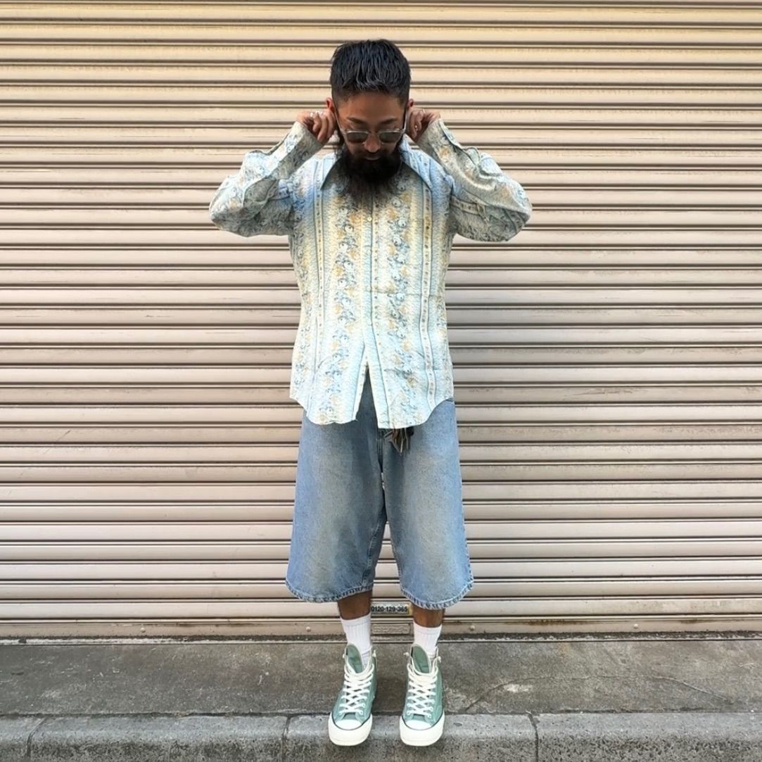 70 s Monzini Collection MADE IN U.S.A. L|S Shirt - Size M 15 - 15 1|2