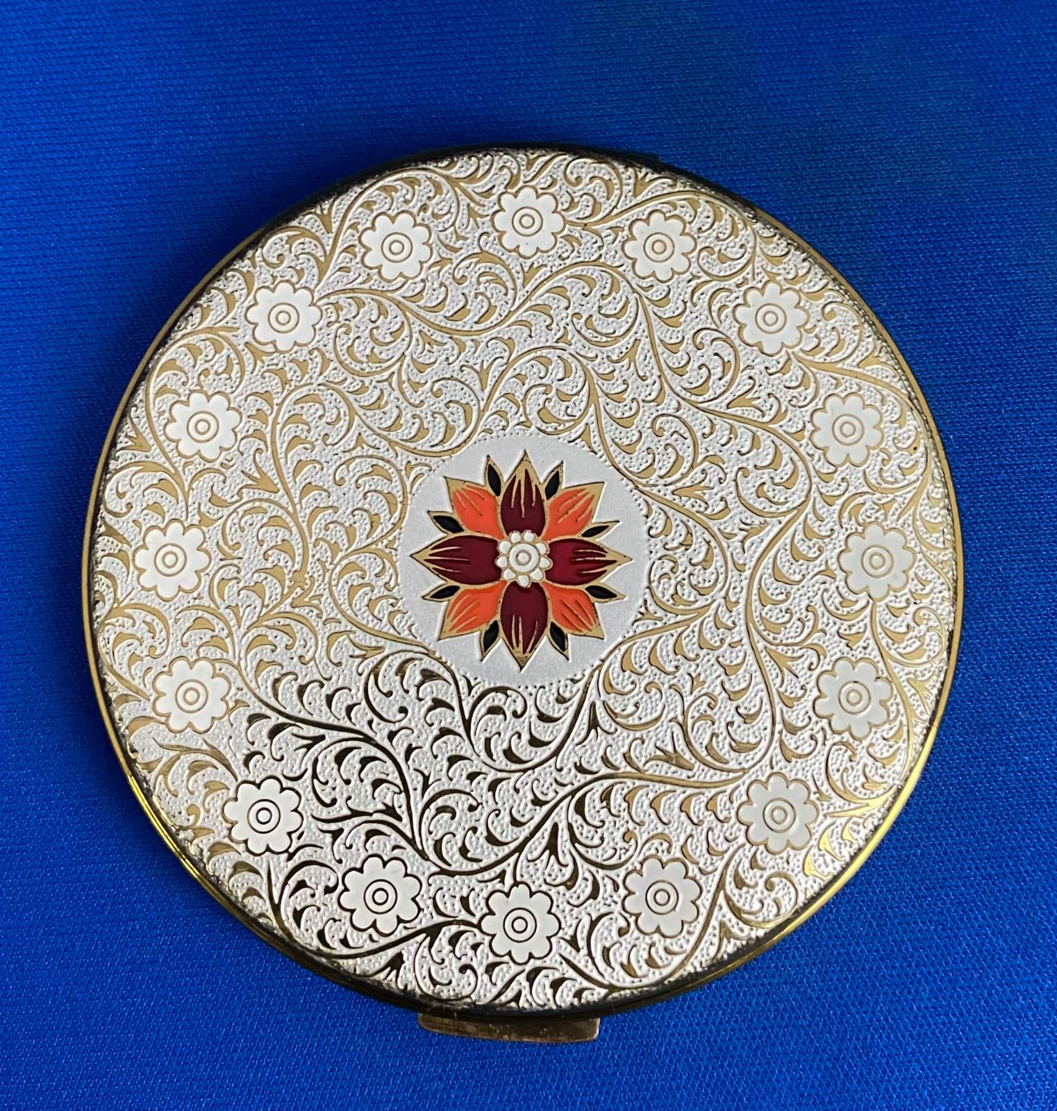 昭和レトロ　ヴィンテージ　コンパクト　ミラー　化粧鏡　ライター型香水スプレー 昭和レトロヴィンテージコンパクトミラー化粧鏡ライター型香水