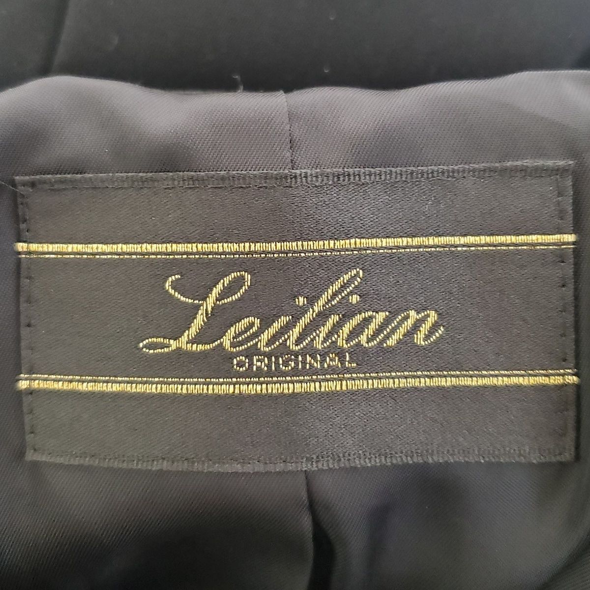 Leilian(レリアン) コート サイズ15 L レディース美品 - 黒 長袖/ジップアップ/中綿/冬