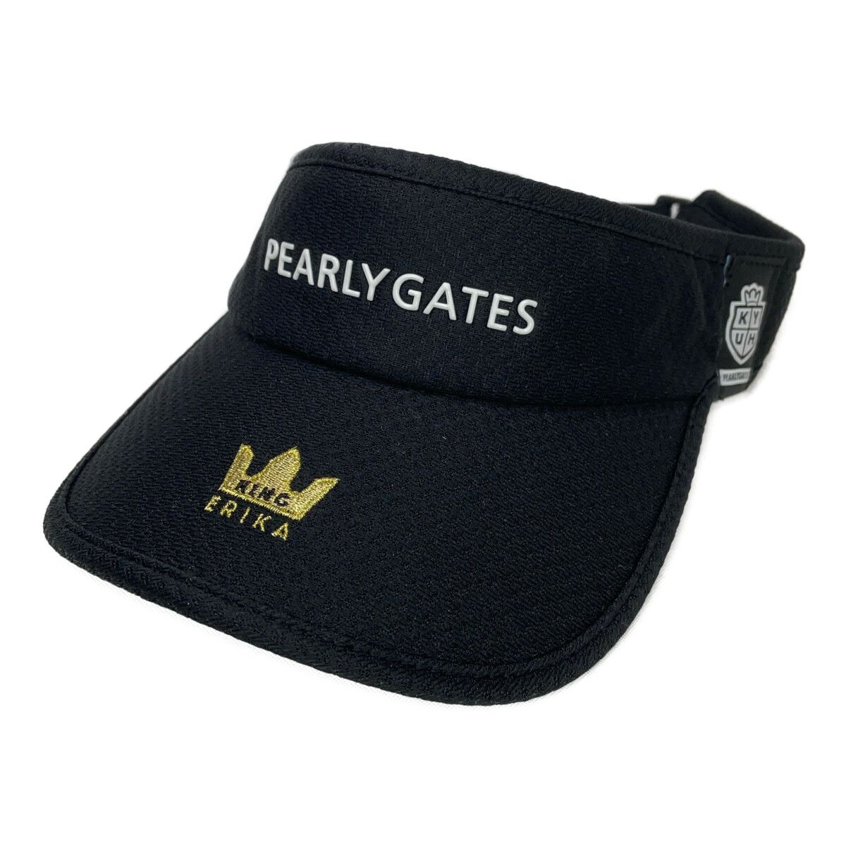 中古 パーリーゲイツ PEARLY GATES サンバイザー フリー レッド