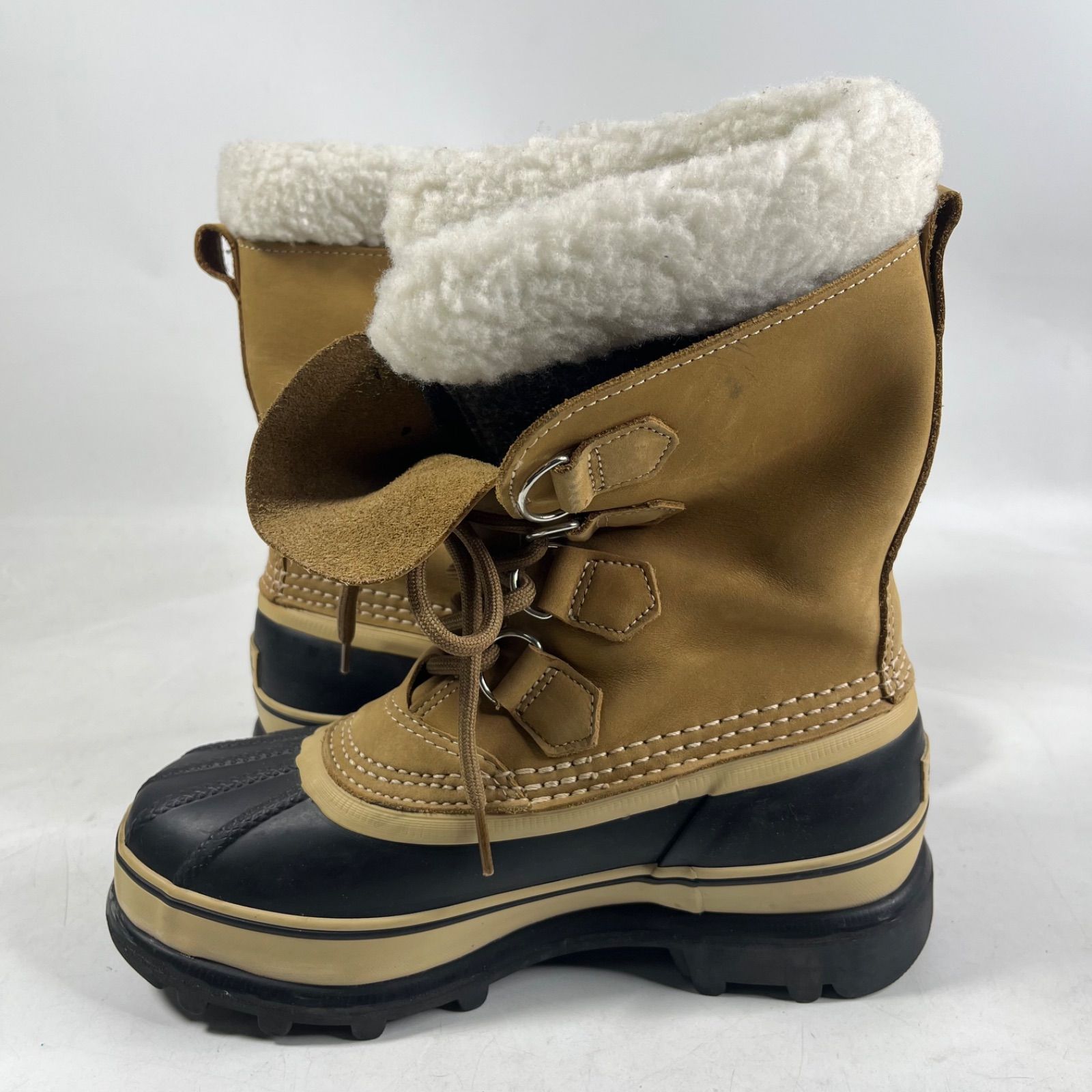 ‪☆☺︎‪☆　　美品　SOREL カリブー スノーブーツ ボア 21cm A0704-17-A SOREL GARIBOU ソレル カリブー スノーブーツ