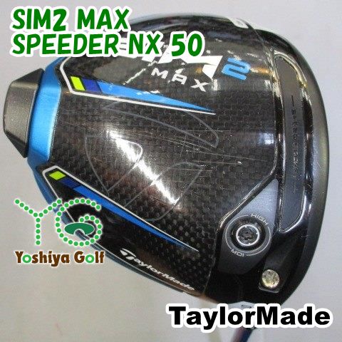 ドライバー テーラーメイド SIM2 MAX/SPEEDER NX 50/SR/9[095368] - メルカリ