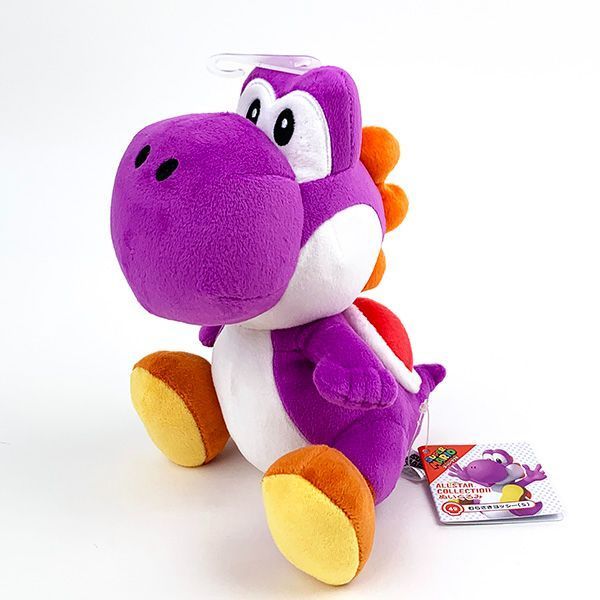 ヨッシー　ぬいぐるみ スーパーマリオ むらさきヨッシー S AC49 ぬいぐるみ 任天堂 - メルカリ