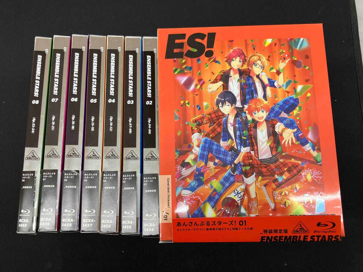 全8巻セット】「あんさんぶるスターズ! 1~8 特装限定版 Blu-ray Disc