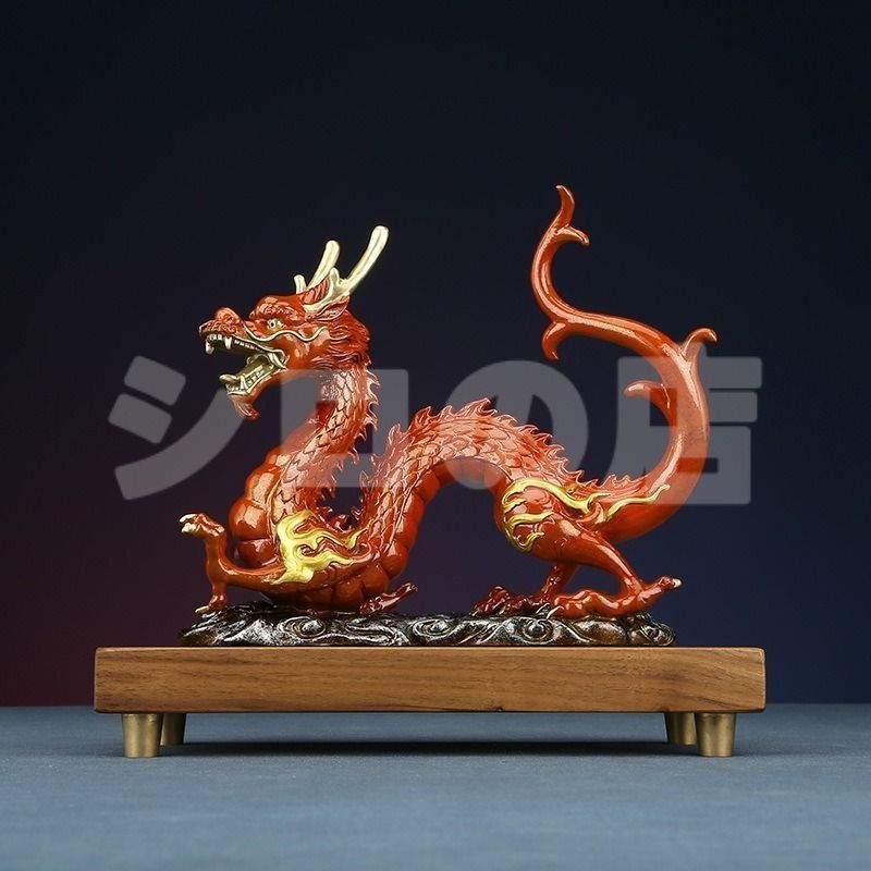 龍 ドラゴン 置物 レッド 赤 ホワイト 白 オブジェ 風水 開運 縁起 干支 中国 貯金箱 玄関 寝室 方角 金 強力 スピリチュアル 店舗 金運 仕事運 健康運 伝統的 高品質 気高い