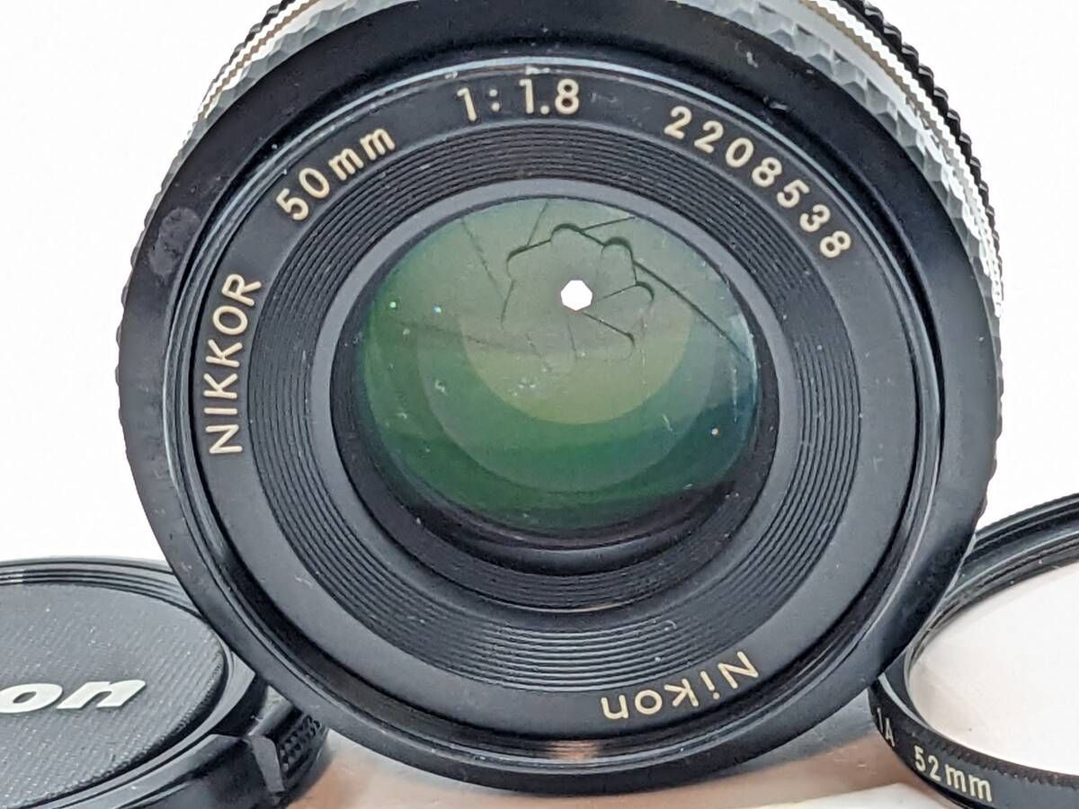 ☆実用美品☆ ニコン Nikon Ai-S NIKKOR 50mm F1.8 AISニッコール MF