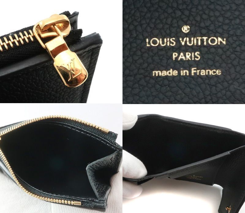 未使用 ルイヴィトン ポルトフォイユ ゾエ アンプラント 三つ折り