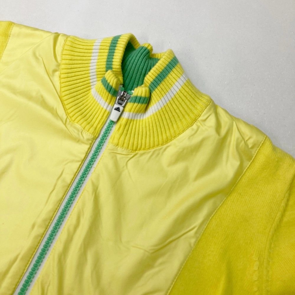  アディダス ゴルフ ウール混 ニットジャケットLサイズ 新品 サイズ：L ADIDAS GOLF アディダスゴルフ N48429 切替 ニット ジップ