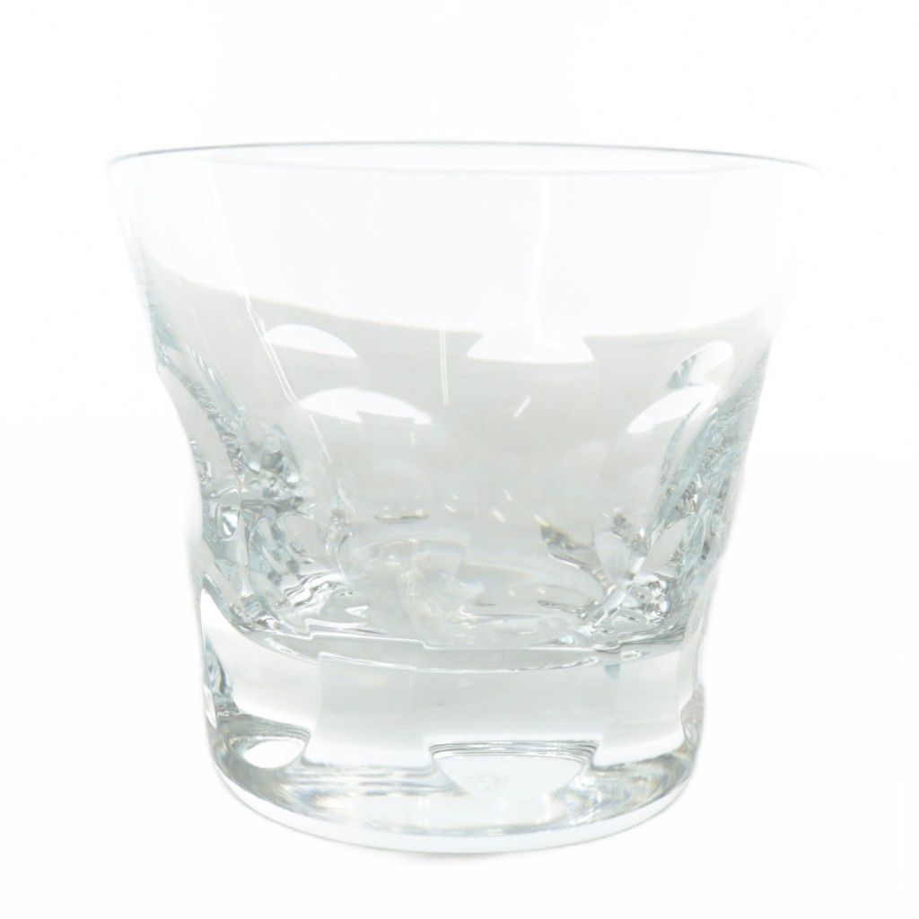 バカラ Baccarat ベルーガ タンブラー ロックグラス 2個セット 食器 ロゴ刻印 クリア |XZ GY18