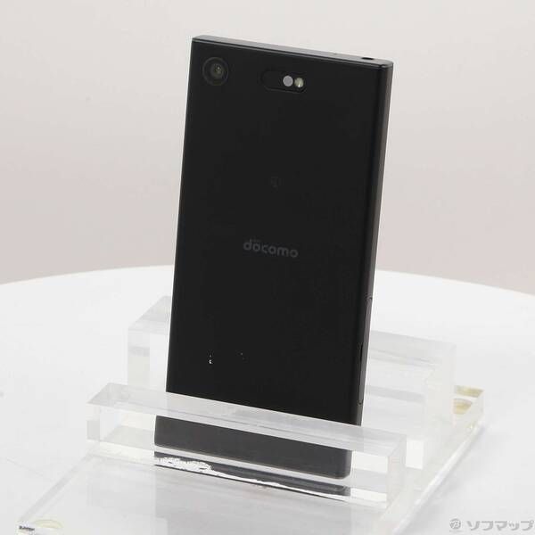 中古品〕 Xperia XZ1 Compact 32GB ブラック SO-02K docomo【349
