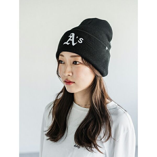 47 ニット帽 キャップ カフニット パドレス アスレチックス