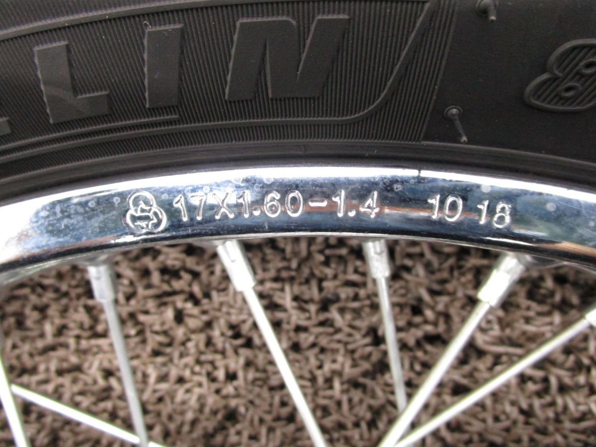 スーパーカブ110 リアホイール A7097 JA44 ホンダ JA10E Super Cub FI インジェクション 60周年 BRIGHTFACE_UK