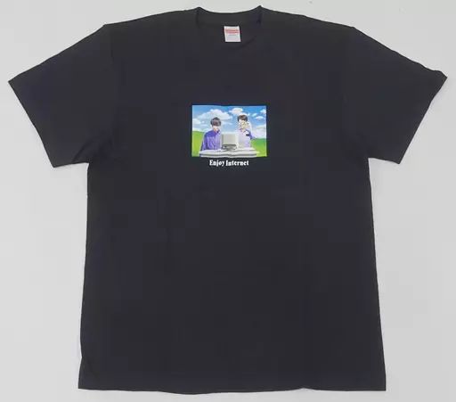 中古】Tシャツ 匿名ラジオTシャツ(インターネット2) ブラック Mサイズ