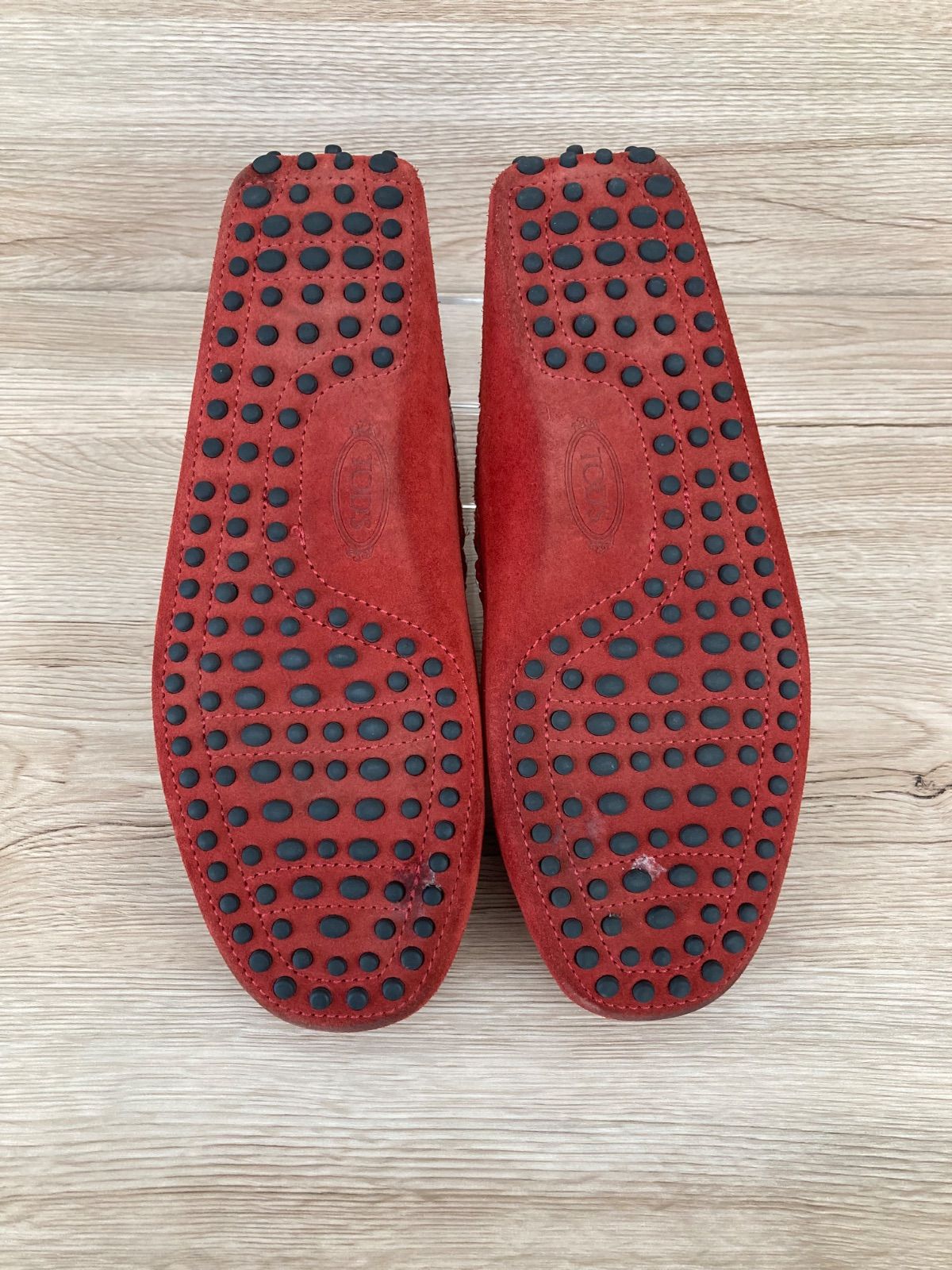 Tod’s トッズ 22.5 スエード デッキシューズ ドライビングシューズ トッズ Tod's 24.5cm スエード デッキシューズ ドライビング