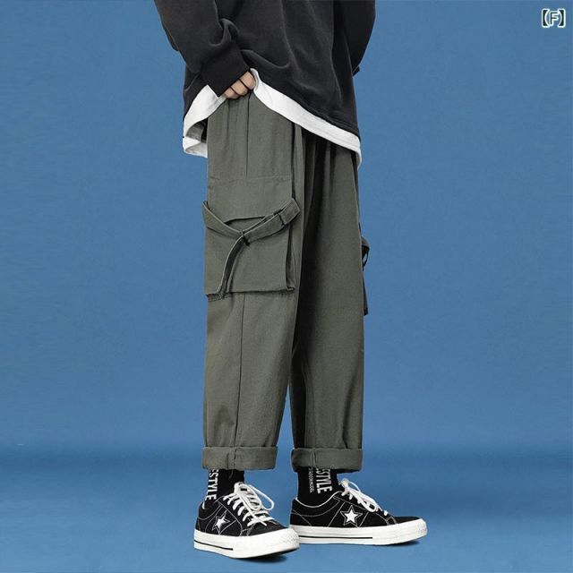 M [4XL]メンズ ファッション 服 オシャレ シンプル 大人 かっこいい 大きいサイズ ストリート 紳士服 カジュアル 長ズボン 韓国スタイル ベルベット 厚手 ストレート レッグ ]メンズ ファッション 服 オシャレ シンプル [4XL]メンズ