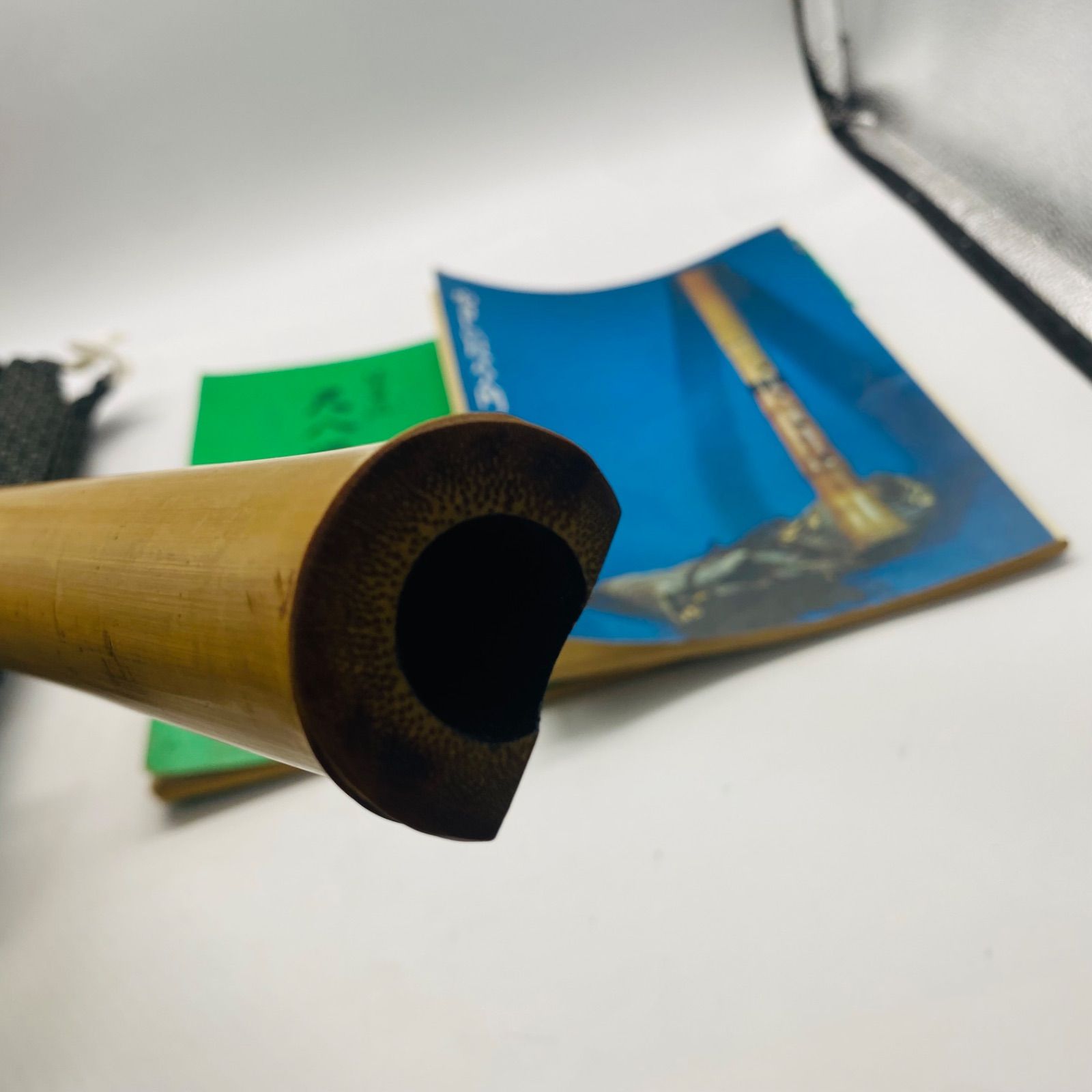 尺八 袋付き 教本付き セット 竹製 和楽器 ジャンク 現状品 - メルカリ
