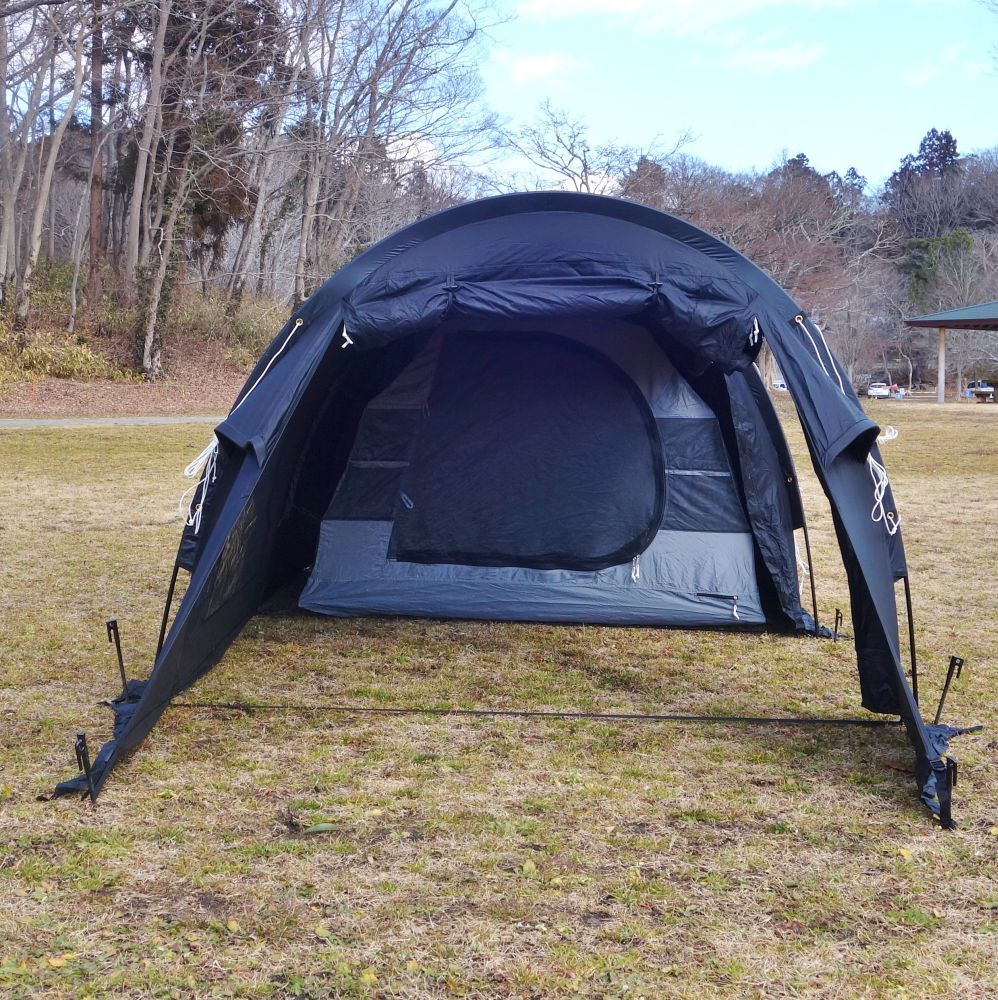 廃盤品 ディーオーディー DOD カマボコテント ソロ UL ブラック